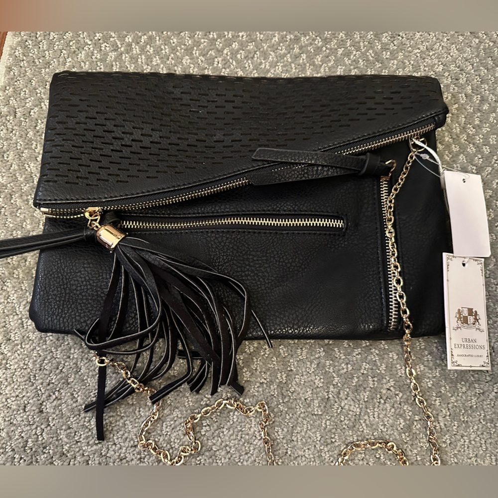 Urban expressions clutch or shoulder bag